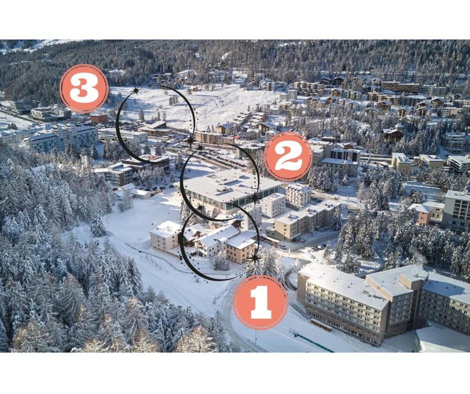 Chesa Madrisa Apartment Сейнт Мориц Екстериор снимка